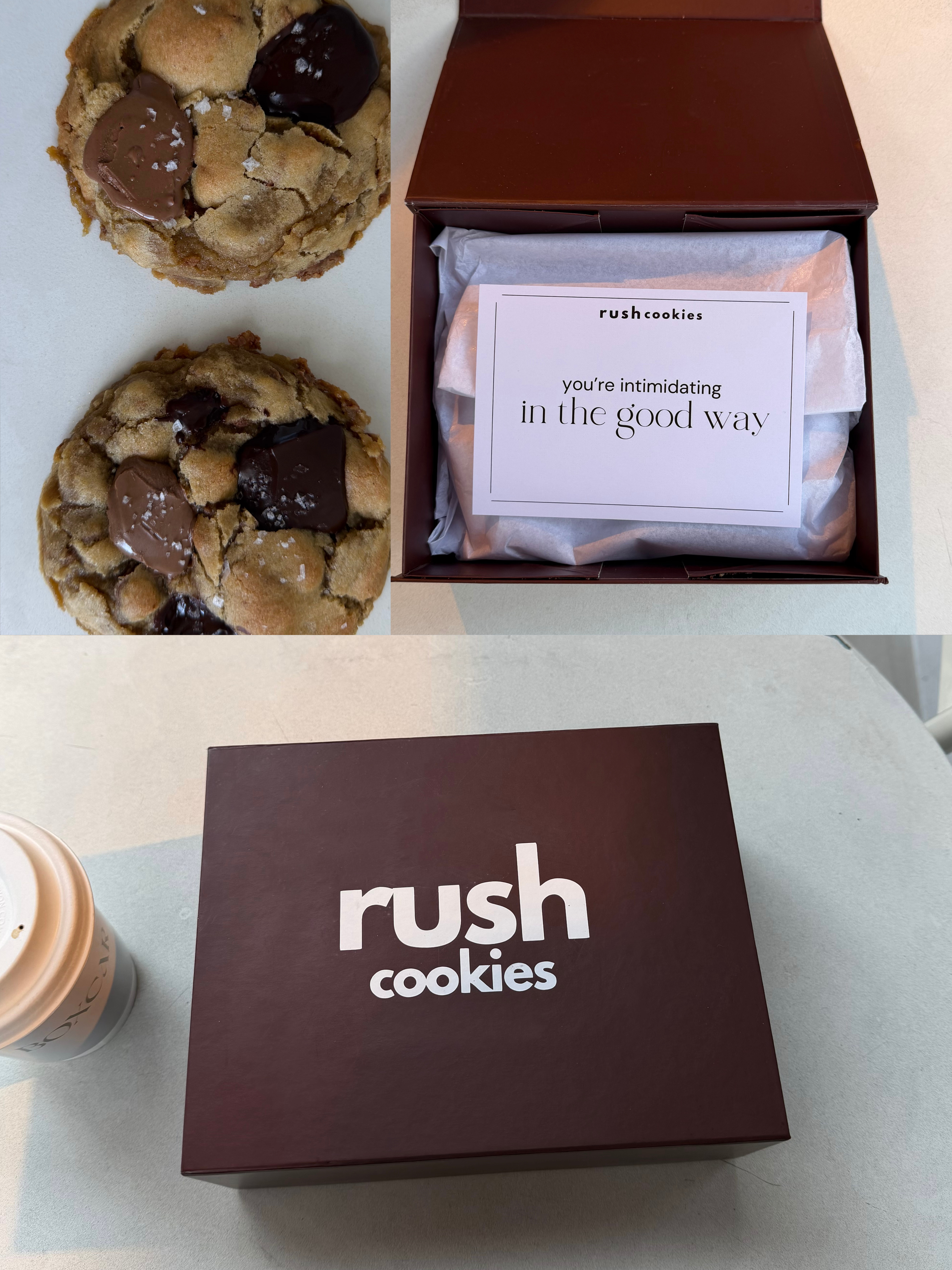 The Rush Box - 4 Cookies (Classic + Rotating Flavour)